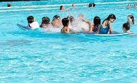 Wasserspiele & Sprungturm